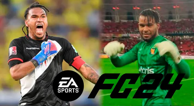 Los arqueros peruanos figuran en la lista de futbolista del EA Sports 24 de EA.