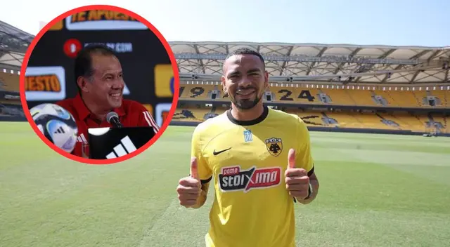 El defensor peruano concentra para el duelo de este lunes ante los 'Verdes'.