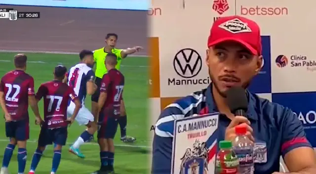 Manuel Heredia denunció al árbitro