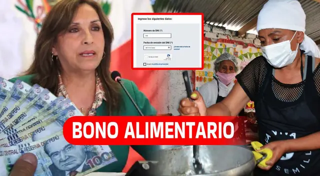 El Bono Alimentario 2023 no está vigente ni cuenta con link de consulta.