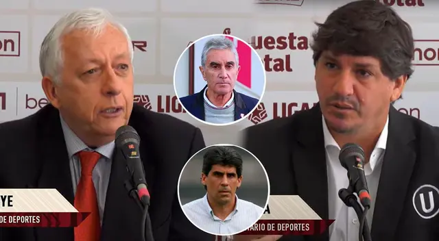 Antonio García Pye y Jean Ferrari se refirieron a las posibles incorporaciones de Juan Carlos Oblitas y Álvaro Barco Antonio García Pye y Jean Ferrari se refirieron a las posibles incorporaciones de Juan Carlos Oblitas y Álvaro Barco