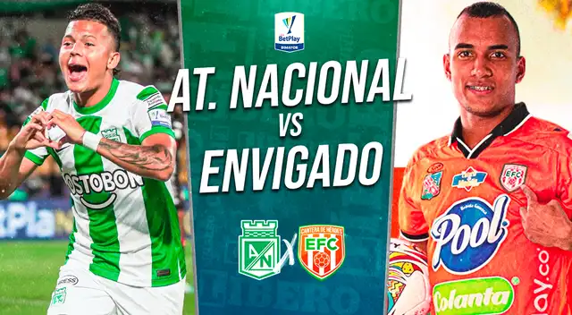 Atlético Nacional recibe a Envigado por la fecha 15 de la Liga BetPlay 2023