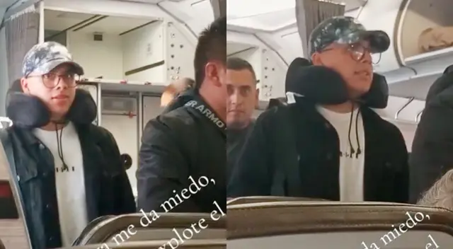 Chechito, más conocido como el 'Bad Bunny de la chicha peruana' protagonizó un video de TikTok tras encuentro con fanático en un avión. Chechito, más conocido como el 'Bad Bunny de la chicha peruana' protagonizó un video de TikTok tras encuentro con fanático en un avión.