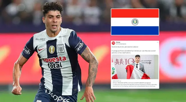 Prensa paraguaya dejó singular mensaje tras convocatoria de Zanelatto a Perú: "Nació aquí" Prensa paraguaya dejó singular mensaje tras convocatoria de Zanelatto a Perú: "Nació aquí"