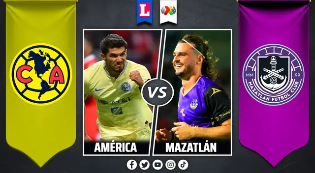 América y Mazatlán se enfrentan por el Apertura de Liga MX