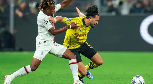 Borussia Dortmund vs AC Milan jugaron en el Signal Iduna Park.