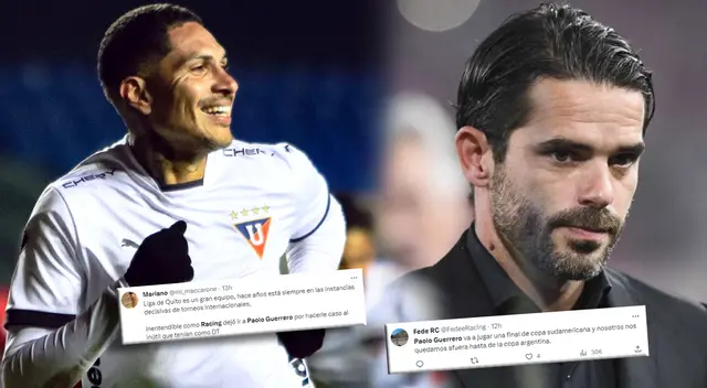 Hinchas de Racing se pronunciaron tras clasificación de Paolo Guerrero Hinchas de Racing se pronunciaron tras clasificación de Paolo Guerrero
