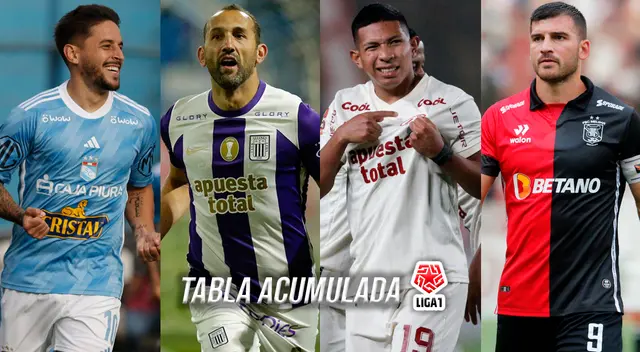 Revisa cómo se va moviendo la tabla acumulada de la Liga 1