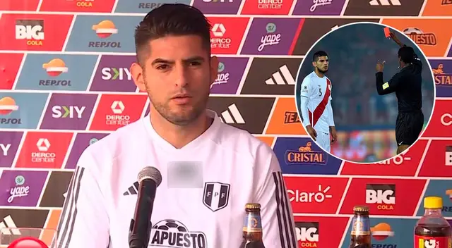 Carlos Zambrano habló con la prensa y recordó su expulsión ante Chile