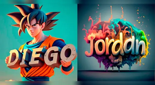 Nombres Diego y Jordan en 3D con Inteligencia Artificial Gratis. Nombres Diego y Jordan en 3D con Inteligencia Artificial Gratis.