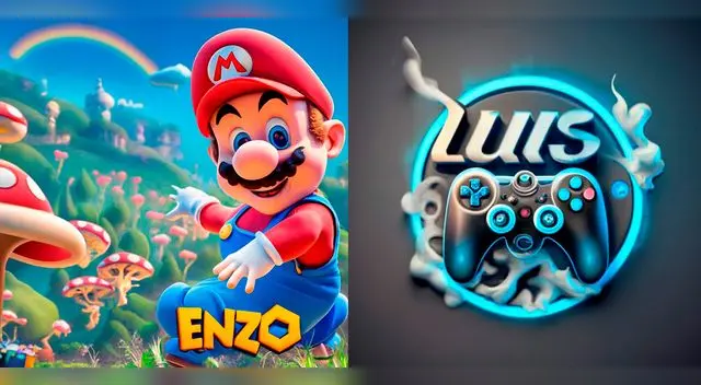 Muñecos 3D Personalizados de nombre Enzo y Luis en Google. Muñecos 3D Personalizados de nombre Enzo y Luis en Google.