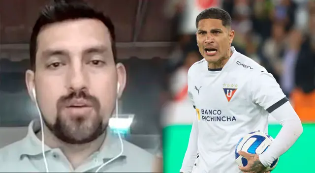 Periodista ecuatoriano habló de Paolo Guerrero
