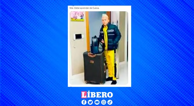 Los hinchas no olvidan el look que trajo Cueva alguna vez. Los hinchas no olvidan el look que trajo Cueva alguna vez.