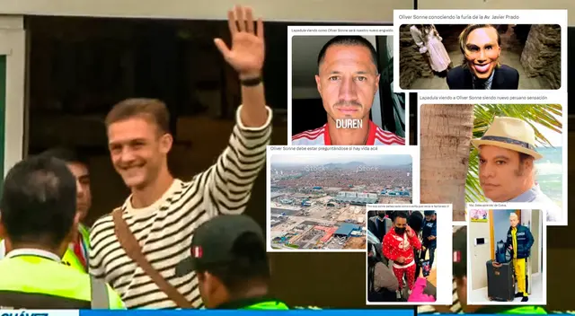 Mira los mejores memes de lo que fue la llegada de Oliver Sonne al Perú. Mira los mejores memes de lo que fue la llegada de Oliver Sonne al Perú.