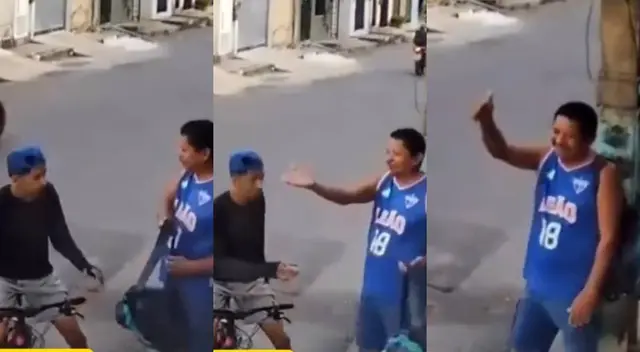 Hombre reconoce a uno de los ladrones y evita sufrir el robo en plena luz del día. Hombre reconoce a uno de los ladrones y evita sufrir el robo en plena luz del día.