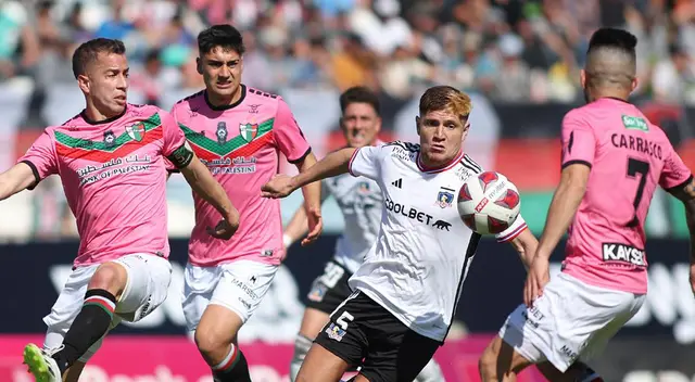 Colo Colo y Palestino disputaron un reñido encuentro.