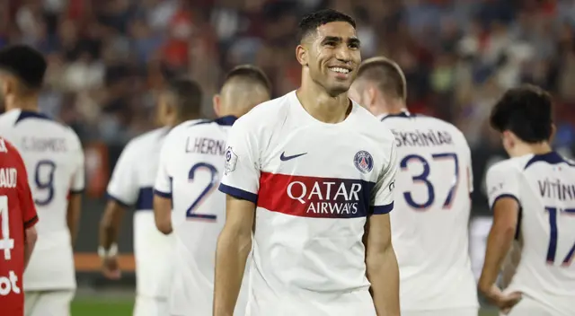 PSG venció 3-1 a Rennes por la Ligue 2023/24 PSG venció 3-1 a Rennes por la Ligue 2023/24
