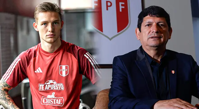 Oliver Sonne tuvo reunión con presidente de la FPF en Videna Oliver Sonne tuvo reunión con presidente de la FPF en Videna