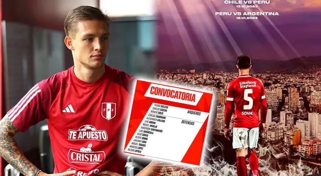 Oliver Sonne no ocultó su emoción tras ser convocado a la selección peruana