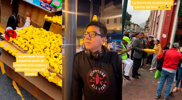 Conoce por qué usan patos amarillos en la cabeza en las calles y dónde puedo comprarlos para unirme a la tendencia viral.