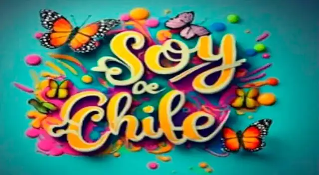 Nombre en 3D Personalizado Gratis de nacionalidad 'Soy de Chile'.