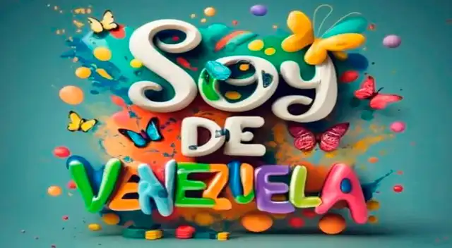 'Soy de Venezuela' nombres en 3D Personalizados.