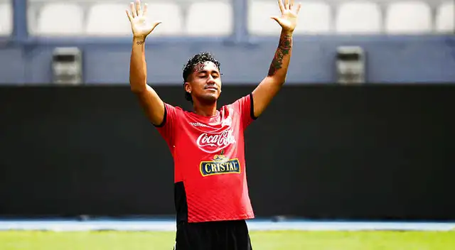 Renato Tapia no estará en el partido contra Chile.