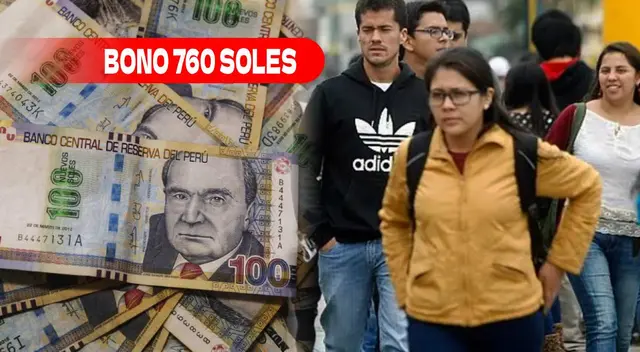En esta nota podrás conocer todos los detalles del Bono 760 soles. En esta nota podrás conocer todos los detalles del Bono 760 soles.