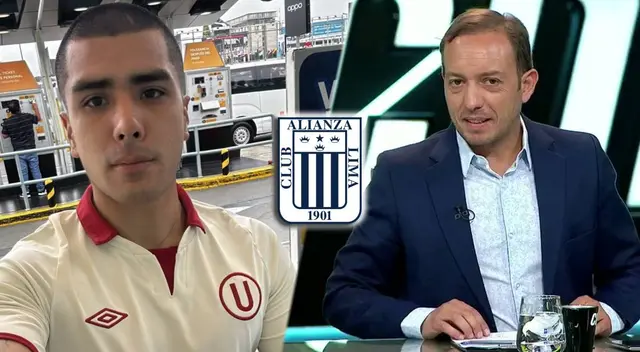 Periodista chileno se burló de hincha de Universitario: "Alianza el más grande del Perú".