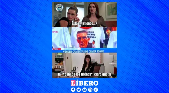 El curioso saludo de Yotún a Oliver Sonne también se convirtió en meme.