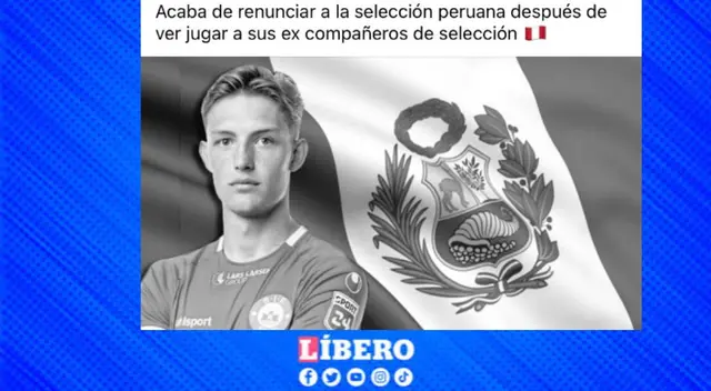 Los hinchas bromearon con la renuncia de Oliver Sonne a la 'Bicolor'.