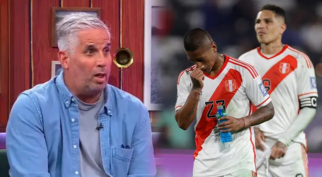 Rebagliati explotó contra jugadores de Perú por partido con Chile: "No quieren la pelota" Rebagliati explotó contra jugadores de Perú por partido con Chile: "No quieren la pelota"