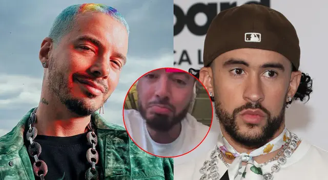 J Balvin habla de Bad Bunny y le responde tras 'tiradera' en su tema 'Thunder y lightning'.