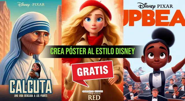 Crea tu propio póster al estilo Disney con la ayuda de inteligencia artificial en línea. Crea tu propio póster al estilo Disney con la ayuda de inteligencia artificial en línea.