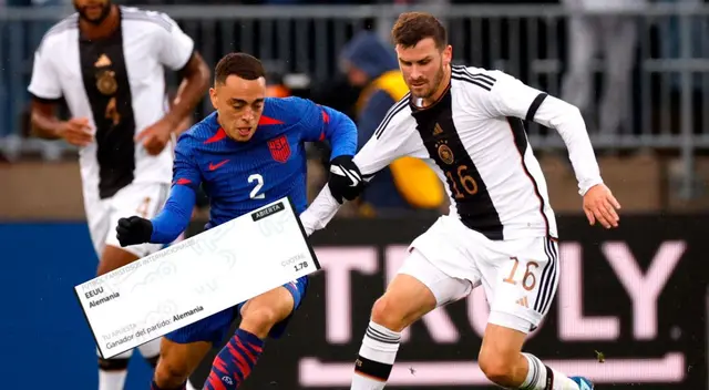 Revisa todos los detalles de la apuesta que realizó un hincha en el Estados Unidos vs. Alemania.
