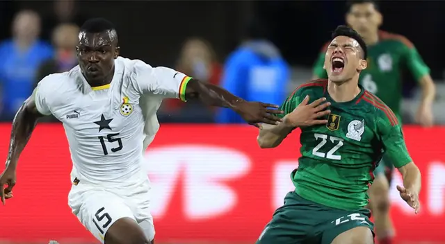México vs. Ghana por amistoso internacional