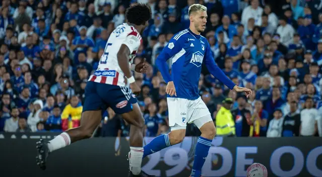 Millonarios venció por la mínima diferencia a Junior en la Liga BetPlay
