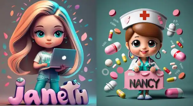 Las imágenes en 3D se basan en profesiones como enfermería.