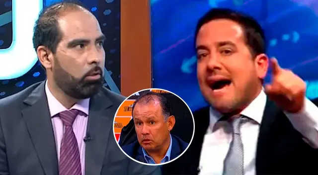 Óscar del Portal tuvo tenso debate por Juan Reynoso