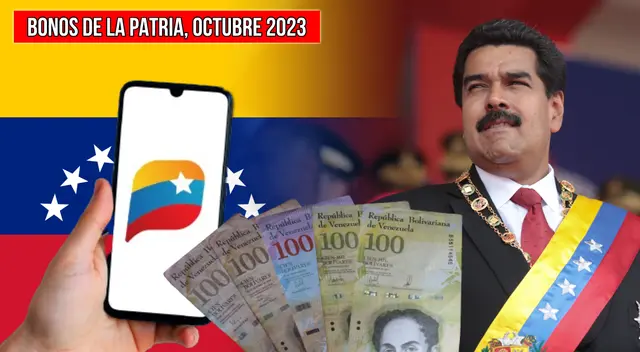 Conoce cuáles son los Bonos de la Patria que quedan por cobrar en octubre en Venezuela y de cuánto es el monto. Conoce cuáles son los Bonos de la Patria que quedan por cobrar en octubre en Venezuela y de cuánto es el monto.