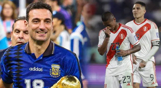 Lionel Scaloni no se confía de Perú pese a su mal momento.