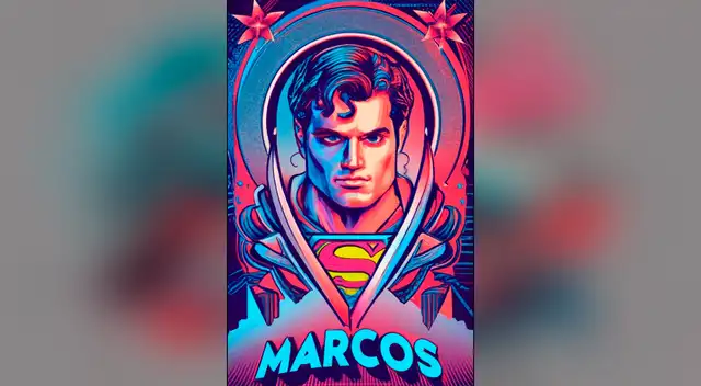 Superman con IA. Foto: IdeoGram Superman con IA. Foto: IdeoGram