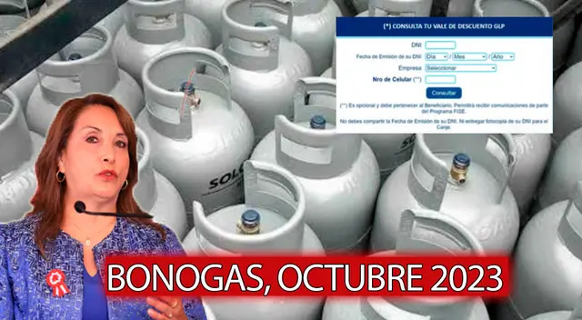 Conoce si este mes de octubre llegará el BonoGas 2023 y dónde cobrar el Vale FISE 2023.