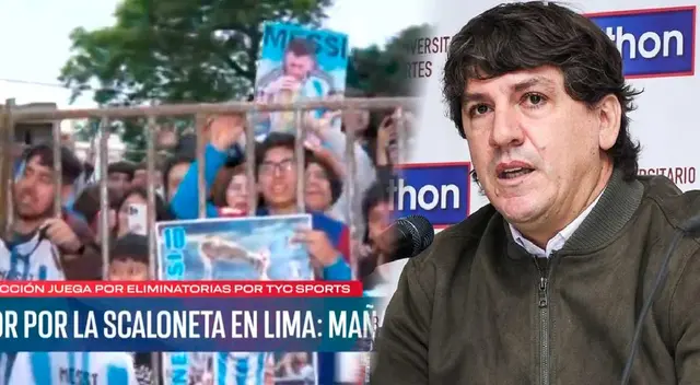 Jean Ferrari apuntó contra hinchas peruanos que alientan a Argentina