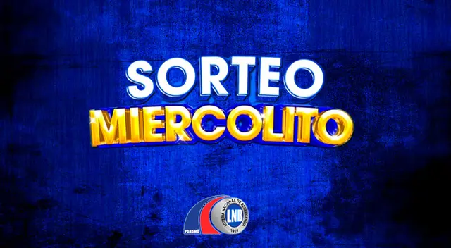 Sigue el sorteo Miercolito de la Lotería Nacional de Panamá de este 18 de octubre.