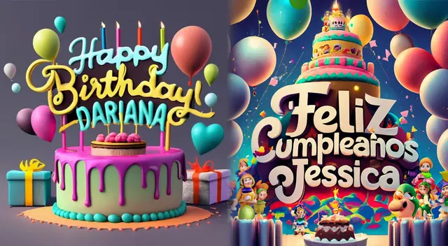 Saluda a tu persona favorita con un feliz cumpleaños.