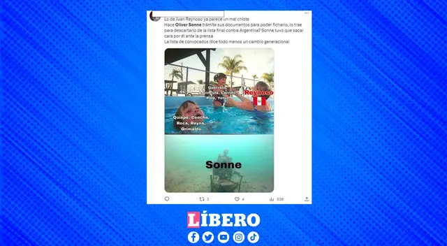 Los hinchas criticaron el trato de Reynoso a Oliver Sonne.