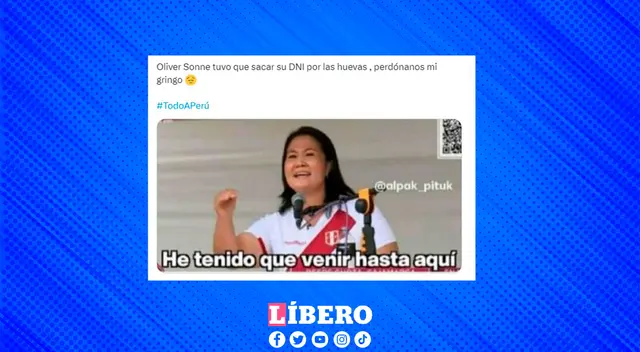 Una recordada frase de keiko fue usada para la situación que atravesó Sonne.