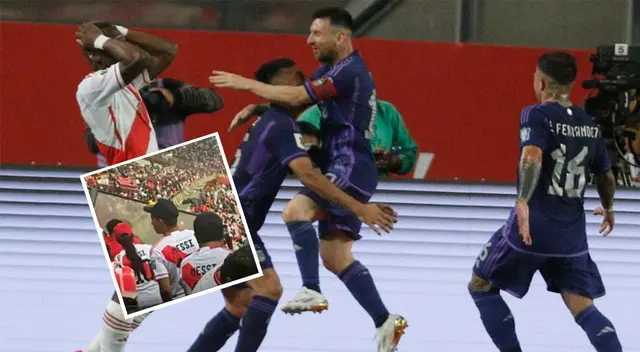 Un grupo de hinchas de la 'Bicolor' decidieron apoyar a Lionel Mesis.
