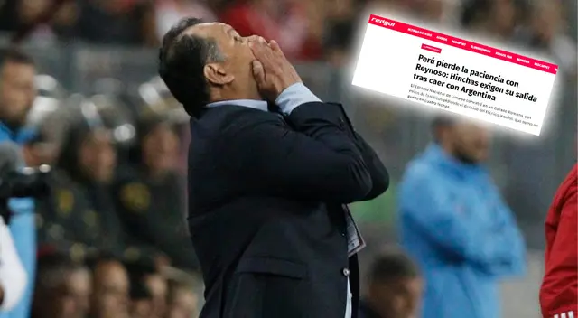 Selección peruana: medio chileno asegura que peruanos perdieron la paciencia con Juan Reynoso